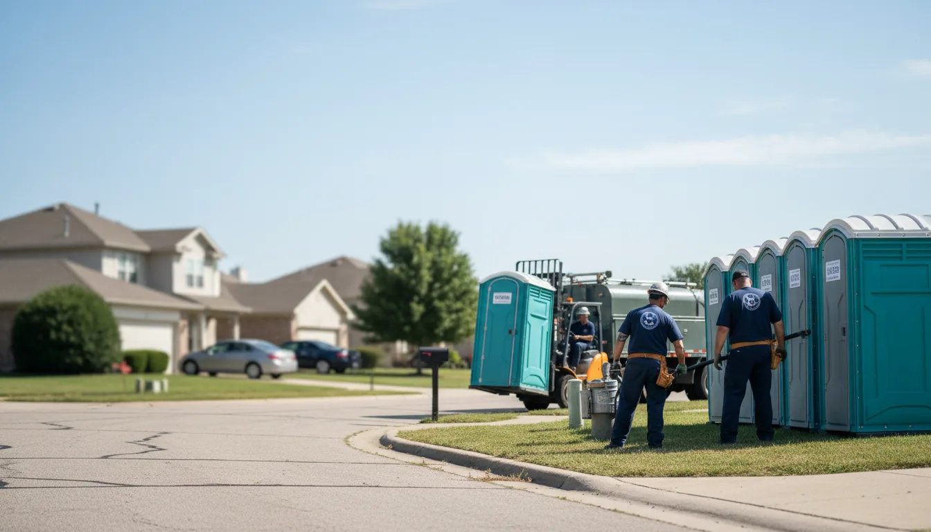 Porta Potty Rental in Grove City, OH near me